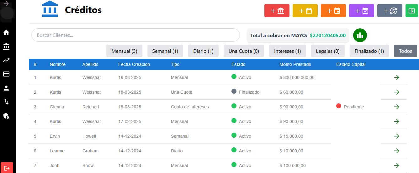 Financia481 - Plataforma Financiera